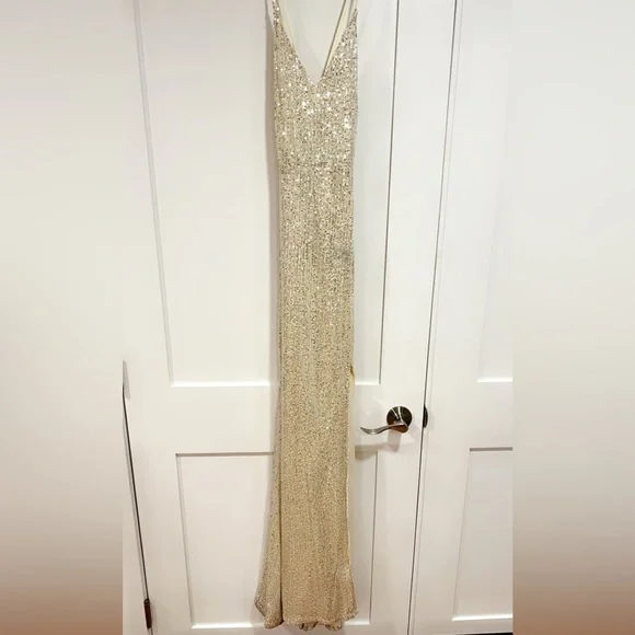 Ricarica | Dresses | Breaking Hearts Formal Sequin Dress From Bella And  Bloom Boutique | Poshmark